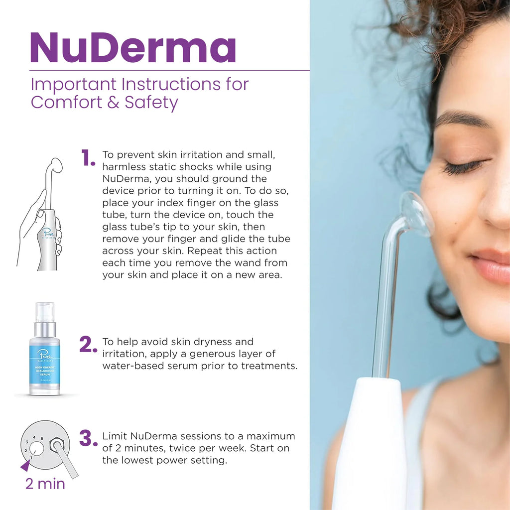 Nuderma Standard High Frequency Wand