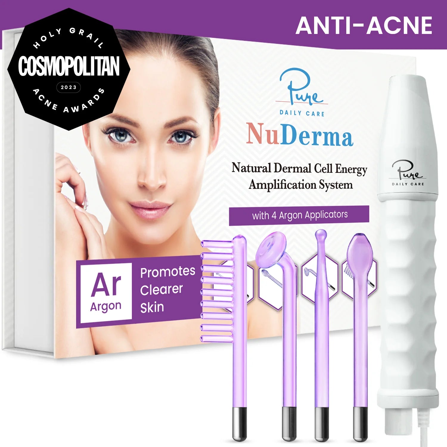 Nuderma Standard High Frequency Wand